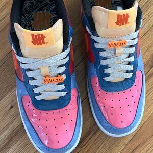 Nike Undefeated x Air Force 1 Low Total Orange US Size 7 (EU 40)